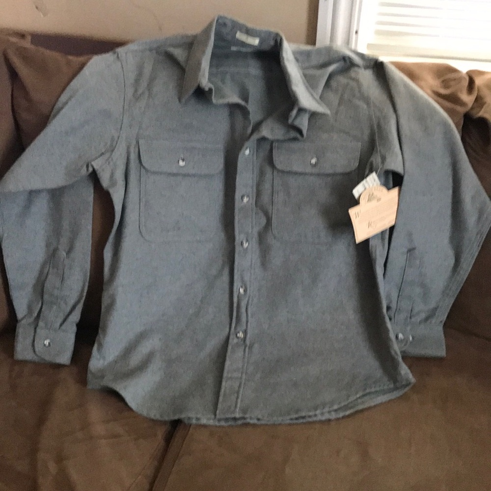 Mens rugged wear flannel shirt